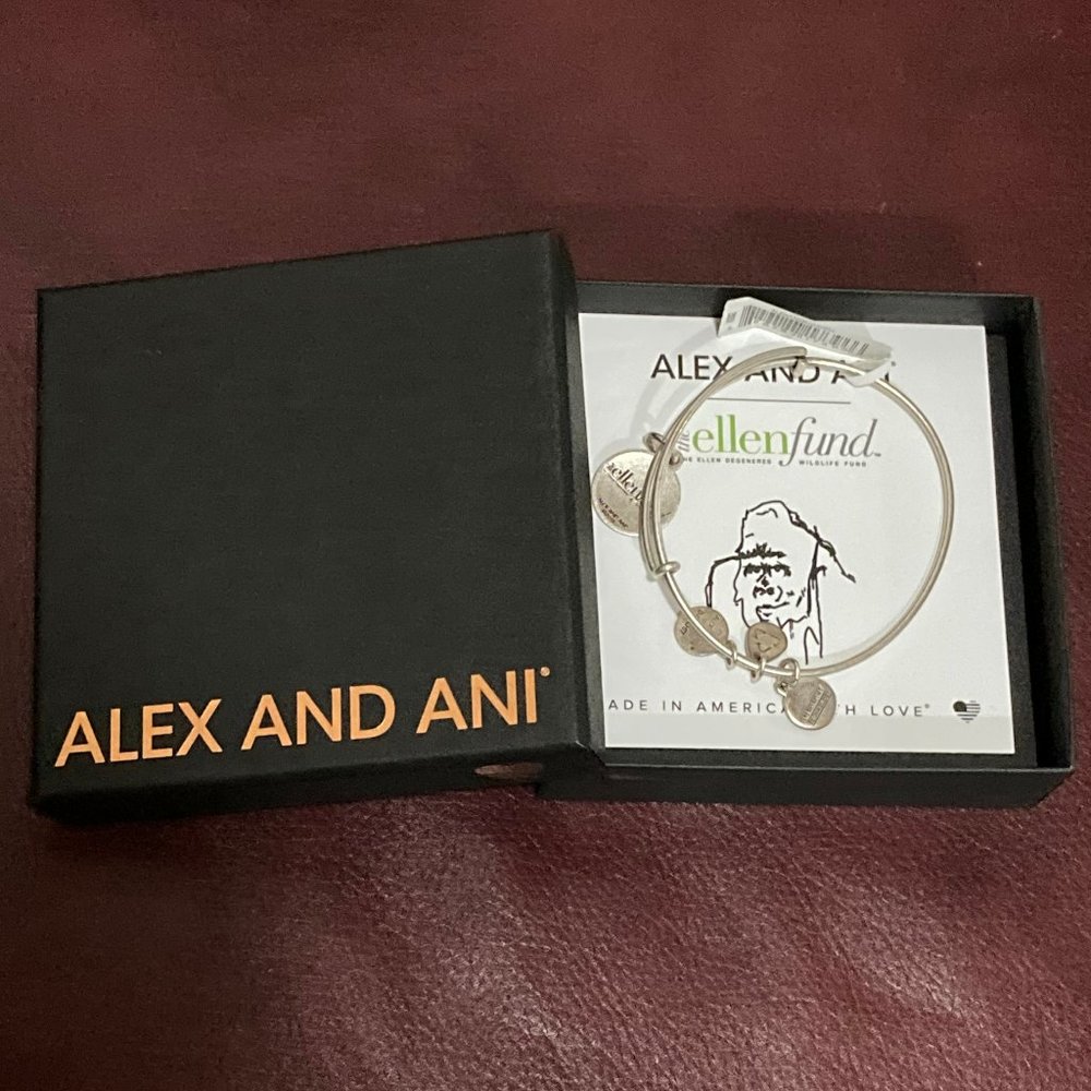Alex & Ani Ellen Fund Bracelet Adjustable